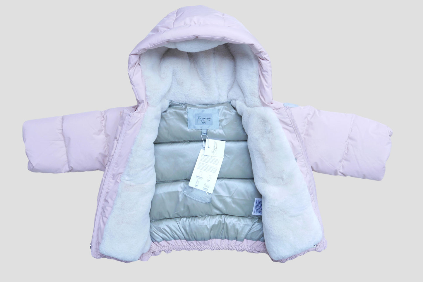BONPOINT Doudoune Pale Pink