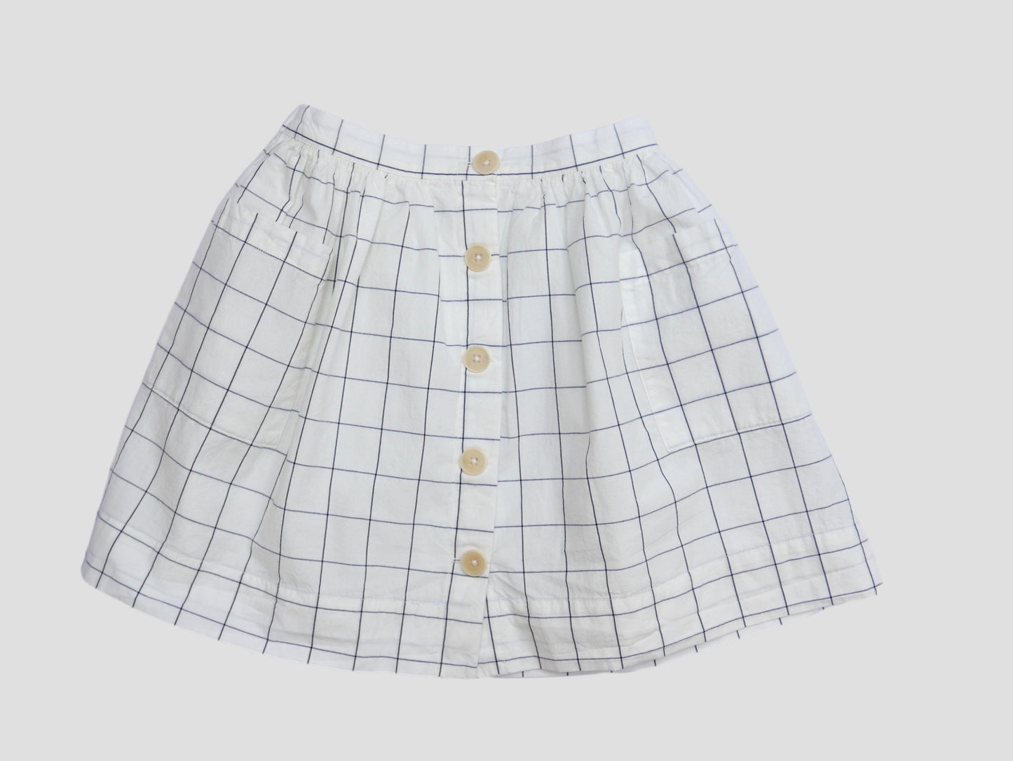 BONPOINT Checkered skirt