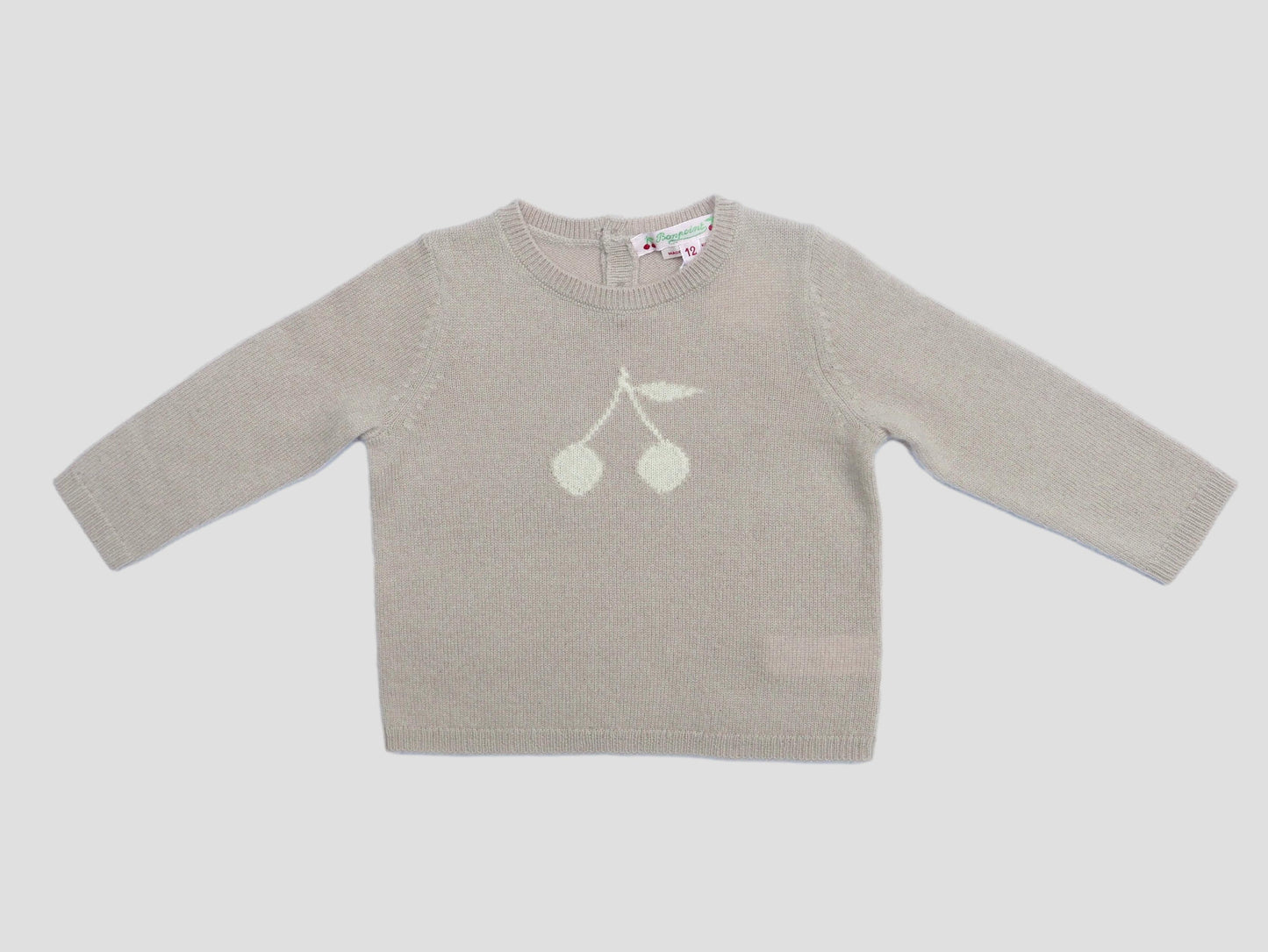 BONPOINT Logo cashmere sweater