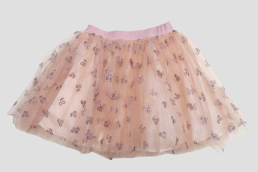 BONPOINT Spódnica tiulowa Tutu pois